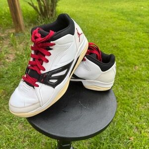 Nike Mens Size 11 Jordan Ace 23 White / Gym Red / Black